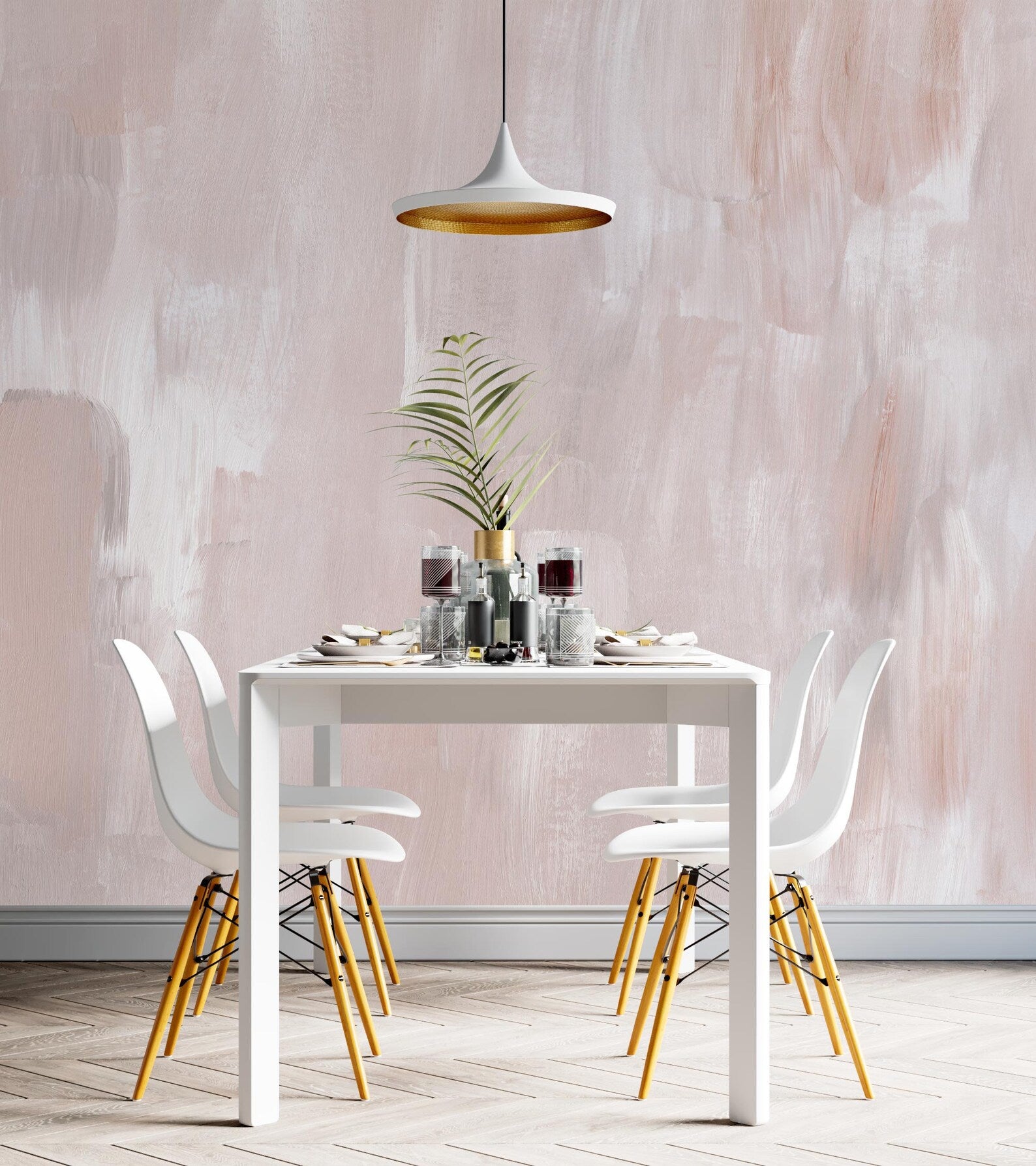 Dining room wallpaper
