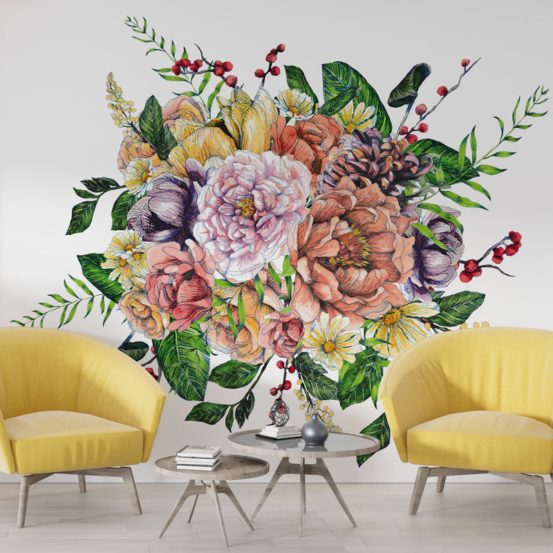 Floral Wall Mural For Nursery