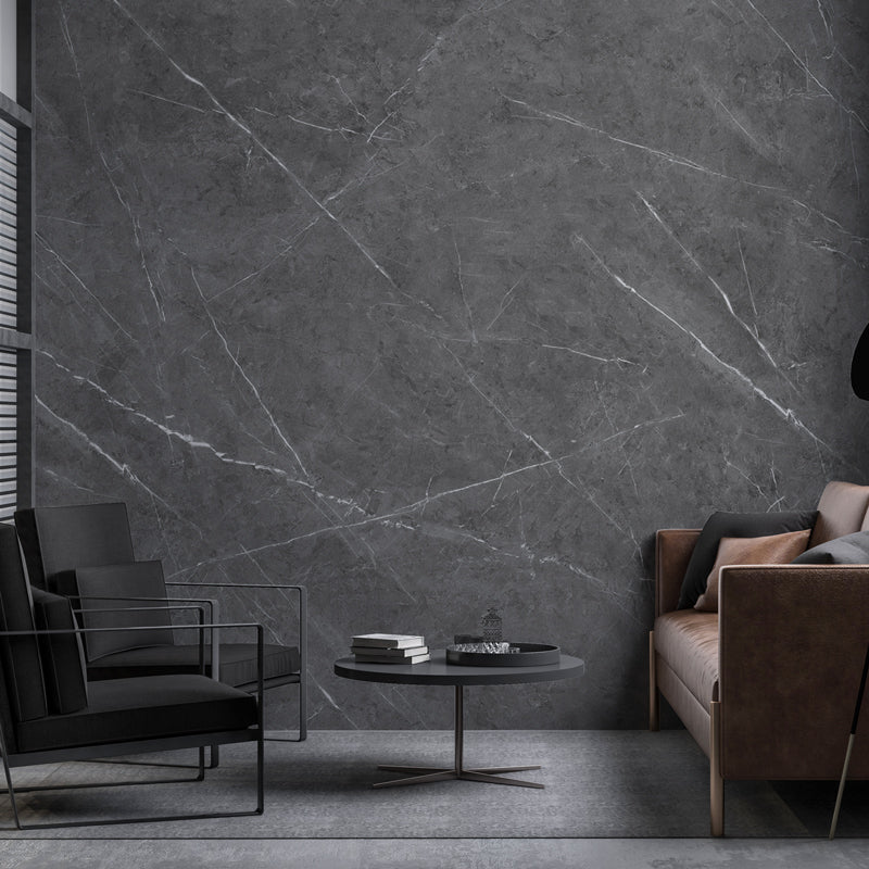Dark Marble Stone Peel And Stick Wallpaper