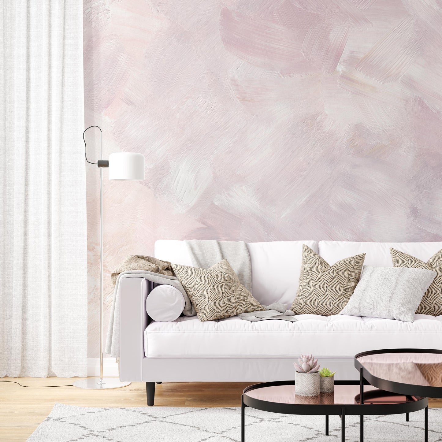 Pink abstract wallpaper