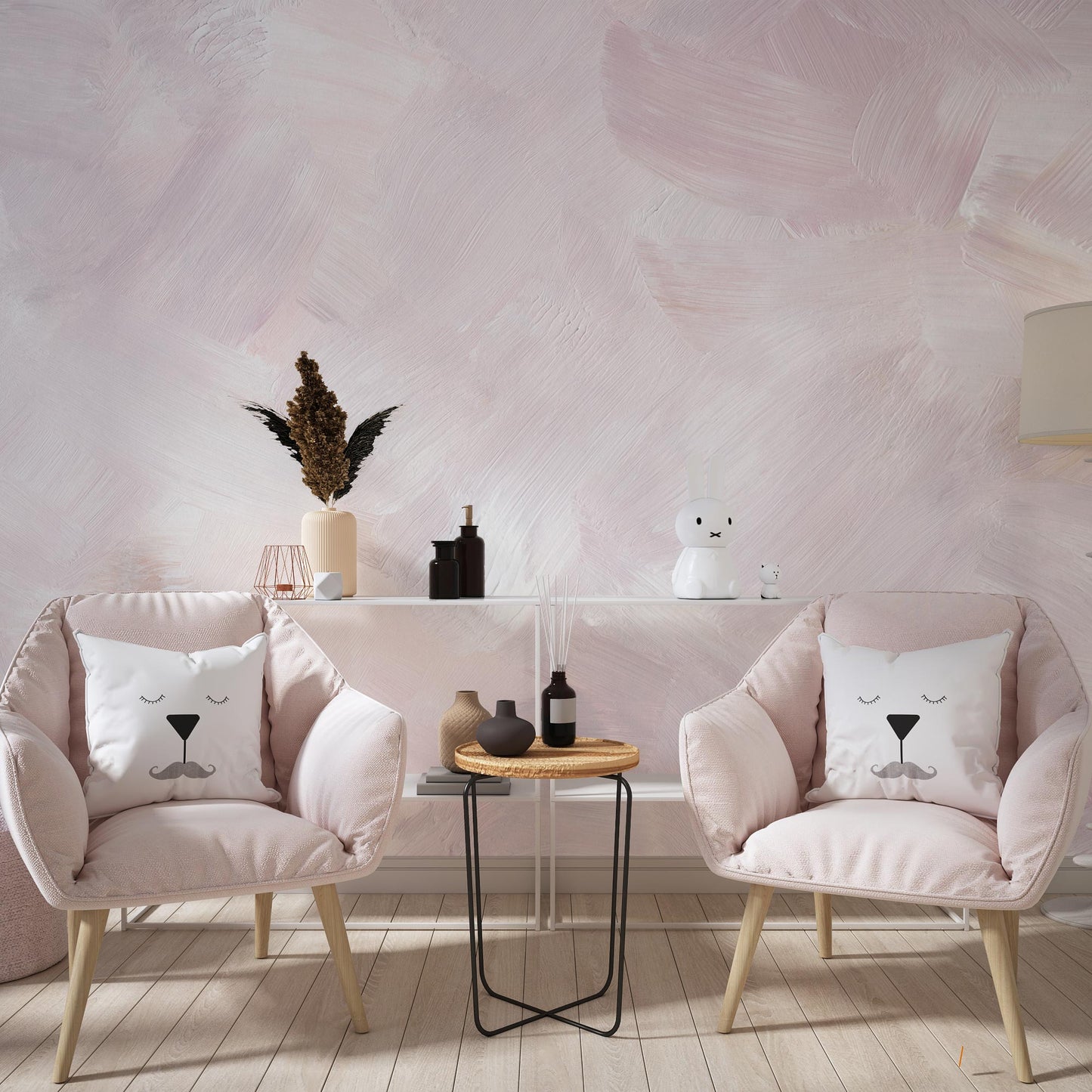 Pink abstract wallpaper
