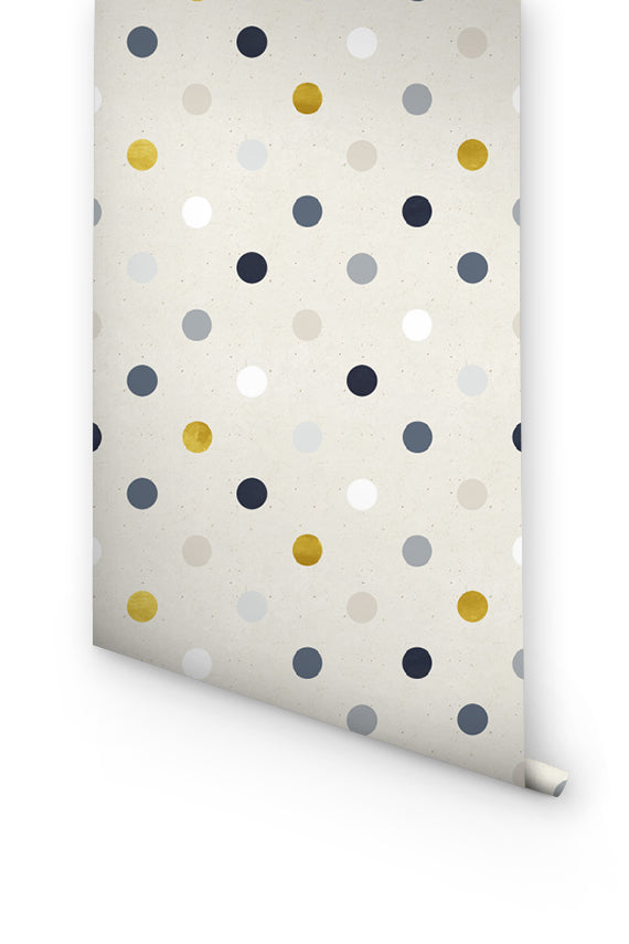 Dots Removable Wallpaper For Kids Room