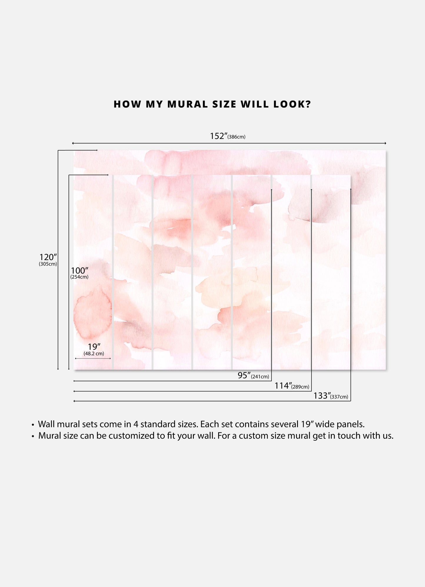 Pink watercolor wallpaper