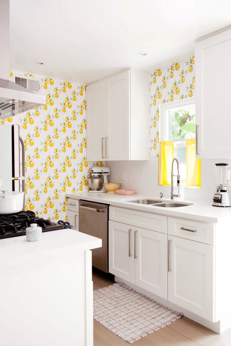 Lemon Removable Wallpaper