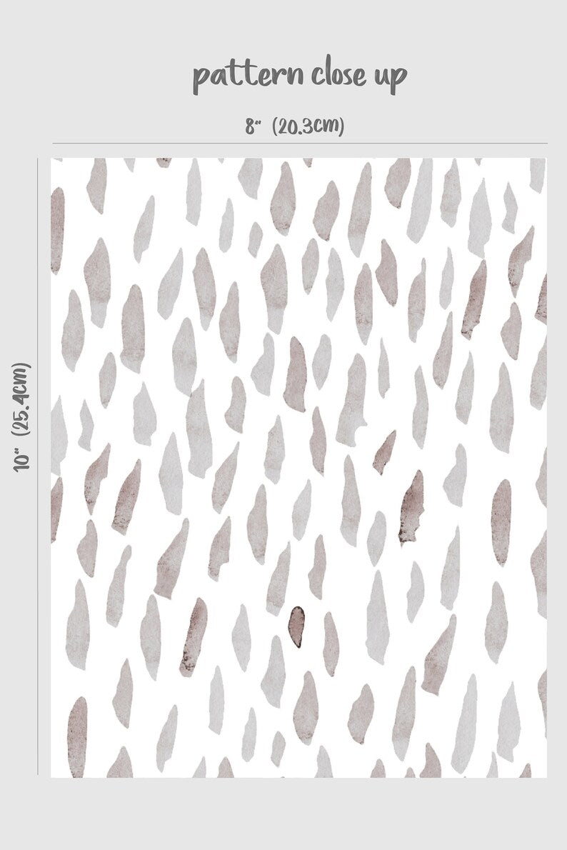 Watercolor Speckles Removable Wallpaper