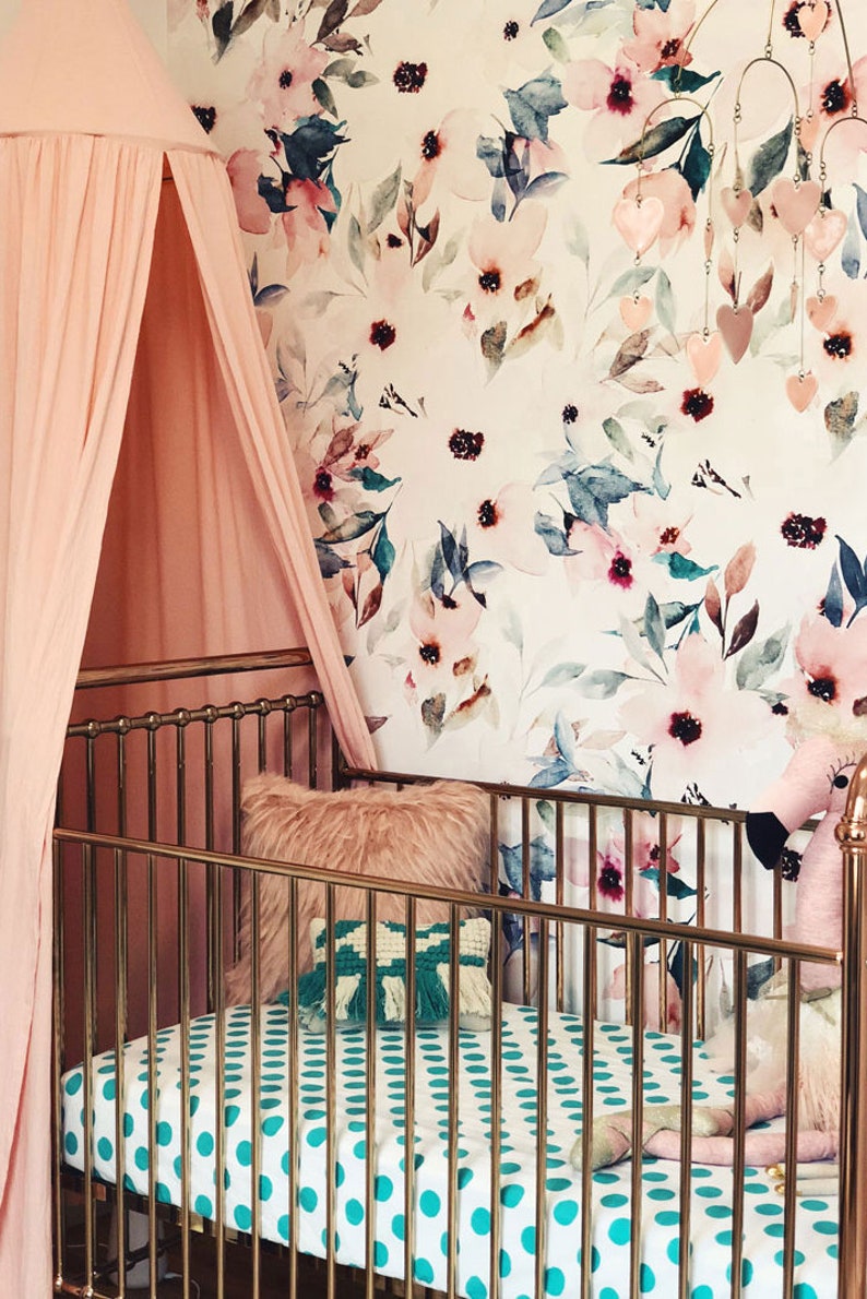 Floral Wallpaper Mural