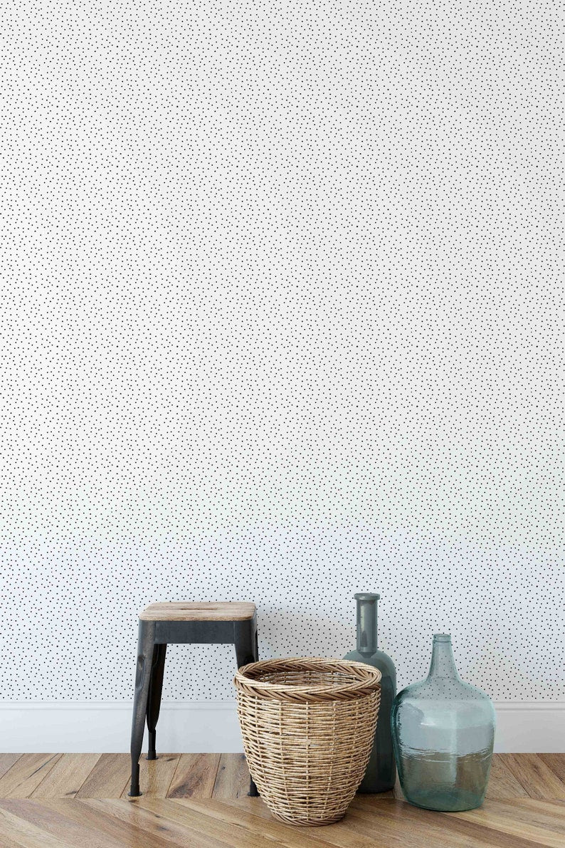 Small Dots Removable Wallpaper
