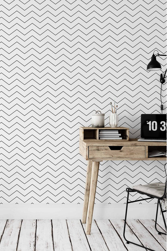 Classic Chevron Removable Wallpaper