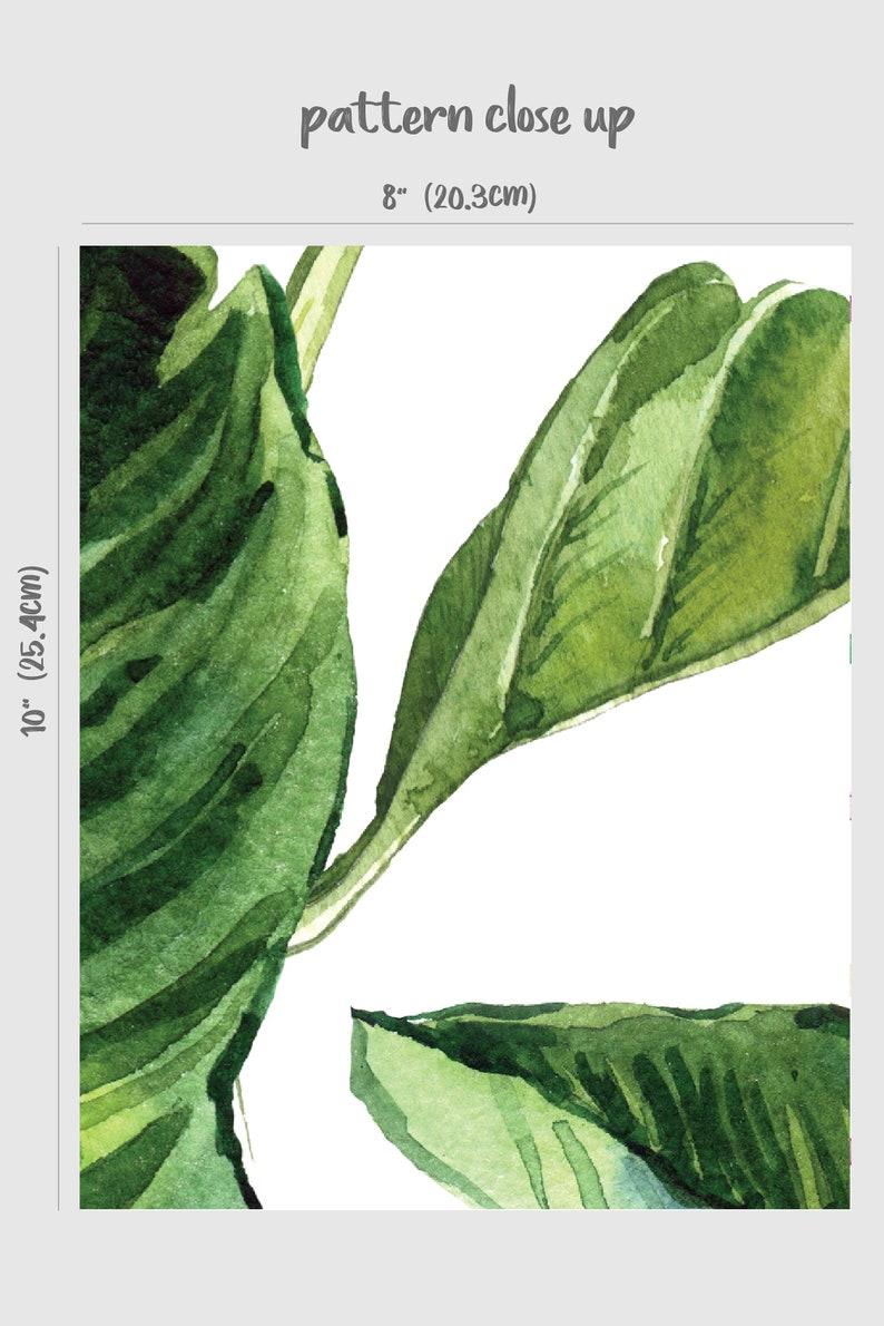 Tropical Wallpaper Mural For Nursery