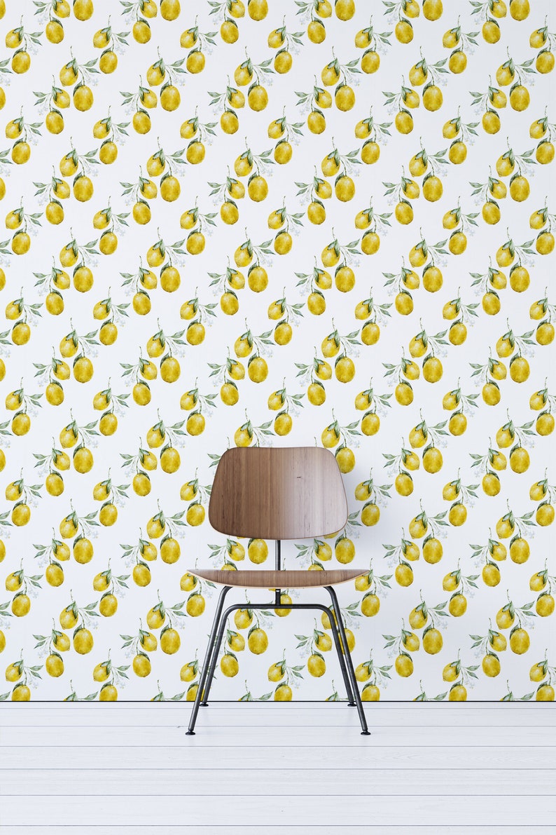 Lemon Removable Wallpaper