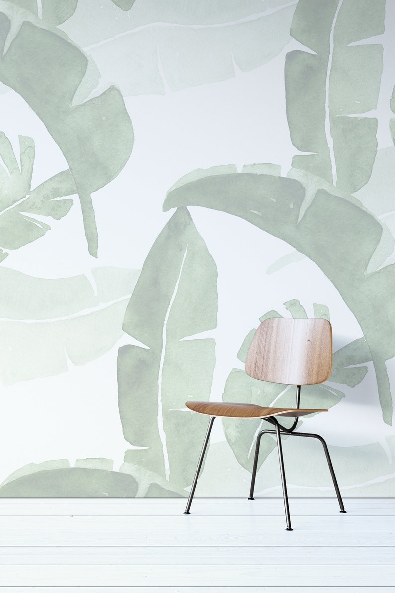 Large Banana Leaves Wall Mural