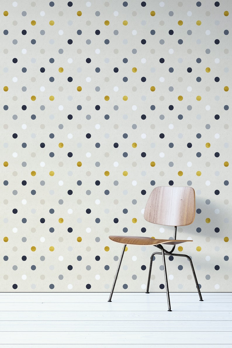 Dots Removable Wallpaper For Kids Room