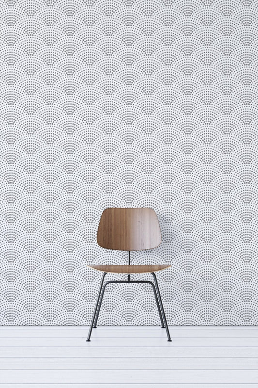 Scallop Dots Removable Wallpaper