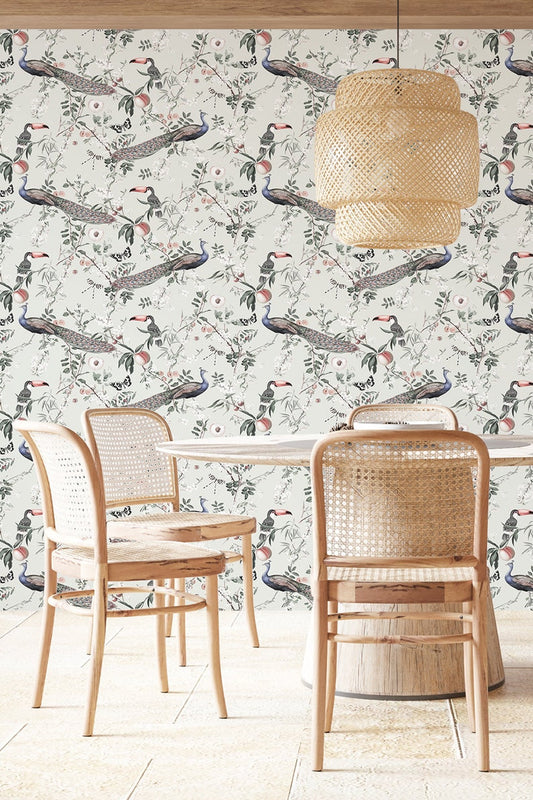 Botanical Peel And Stick Wallpaper