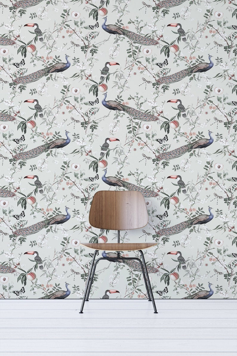 Botanical Peel And Stick Wallpaper