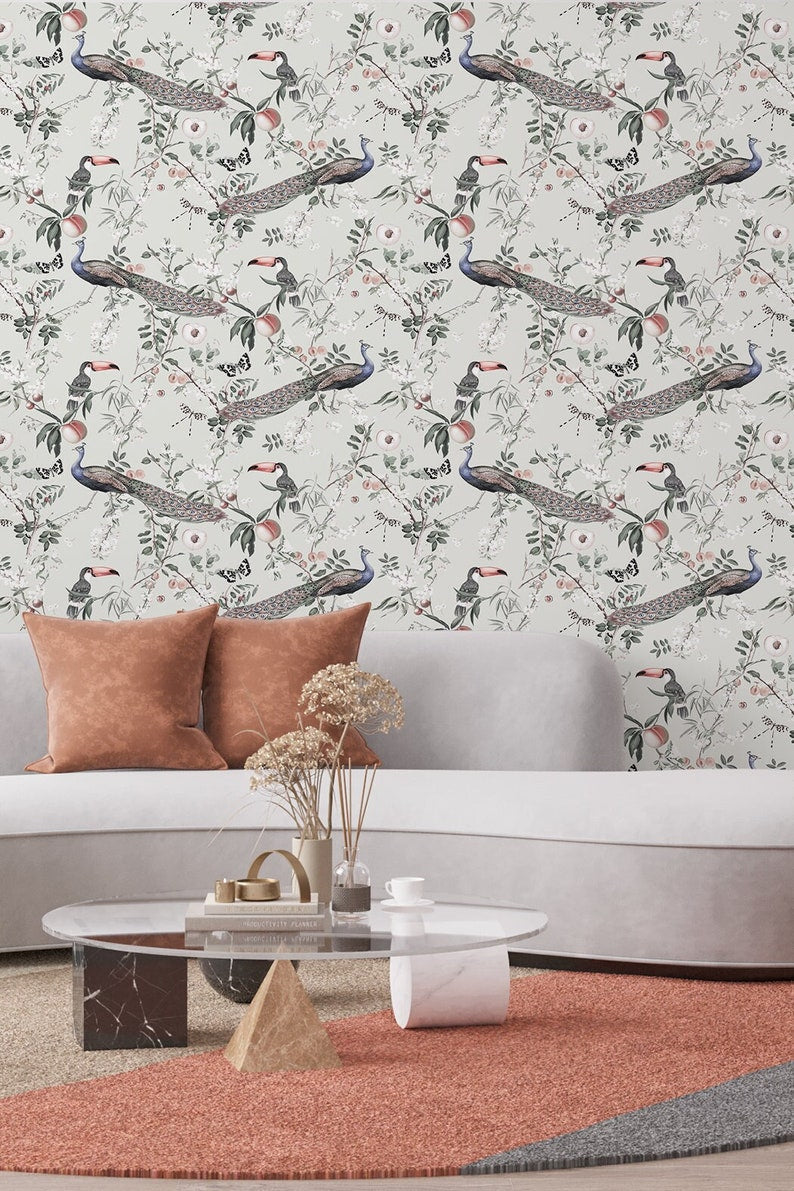 Botanical Peel And Stick Wallpaper