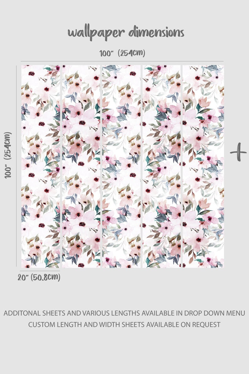 Floral Wallpaper Mural