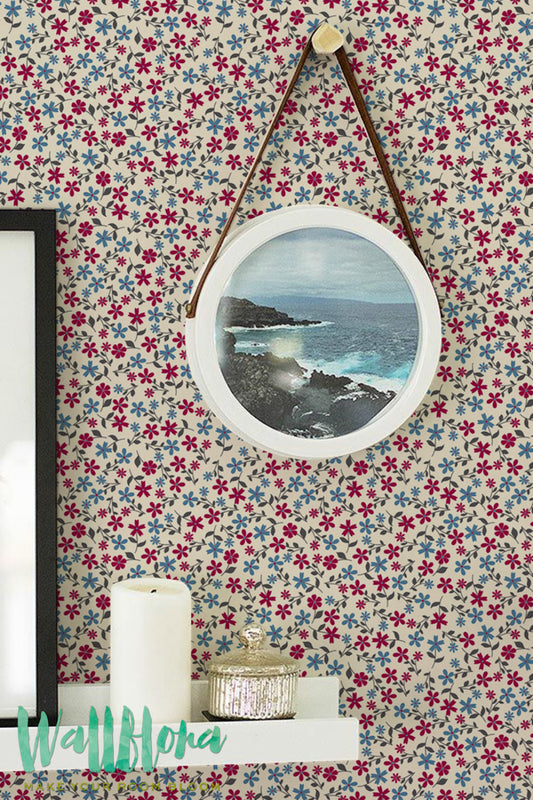 Daisies Patterns Removable Wallpaper