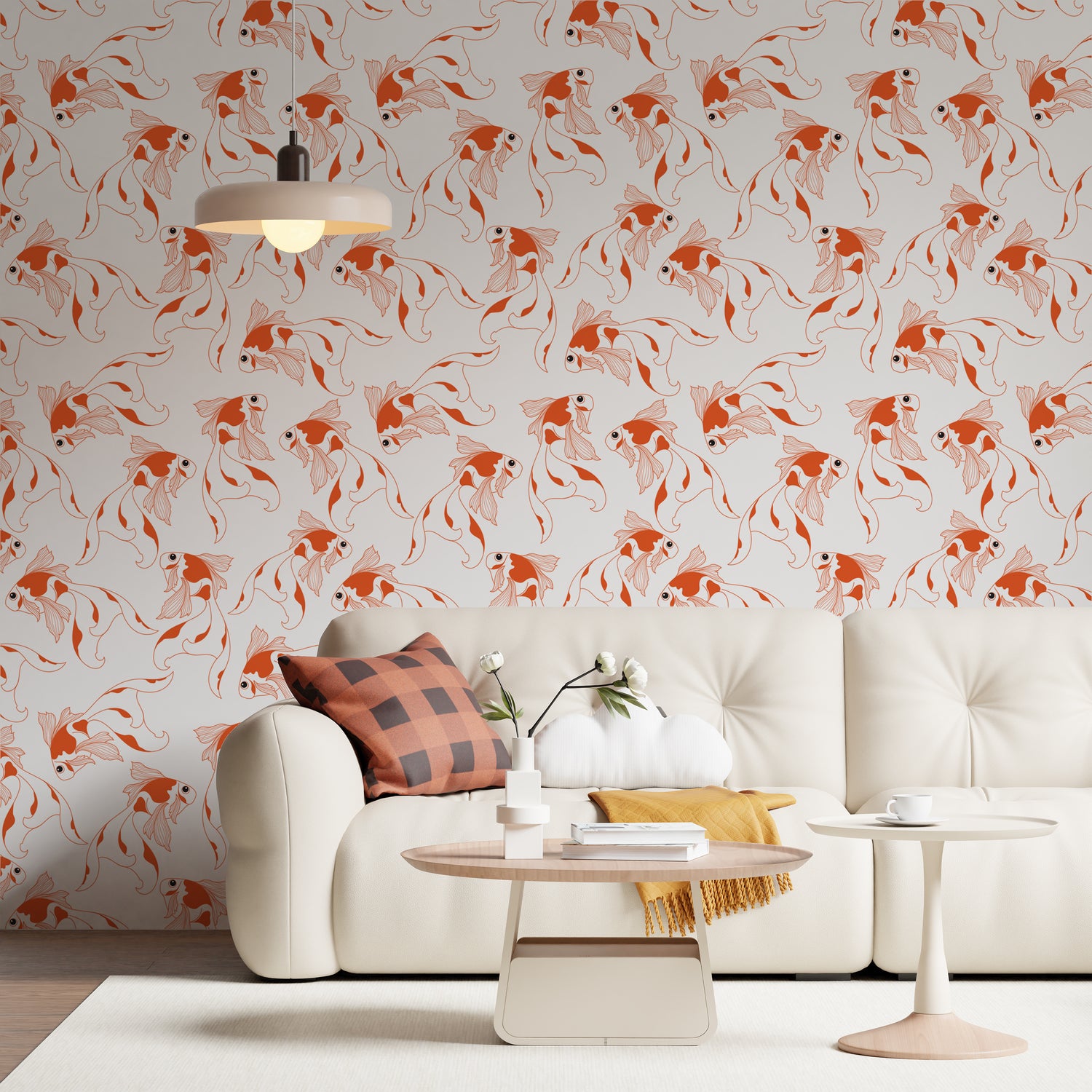 Living room wallpaper