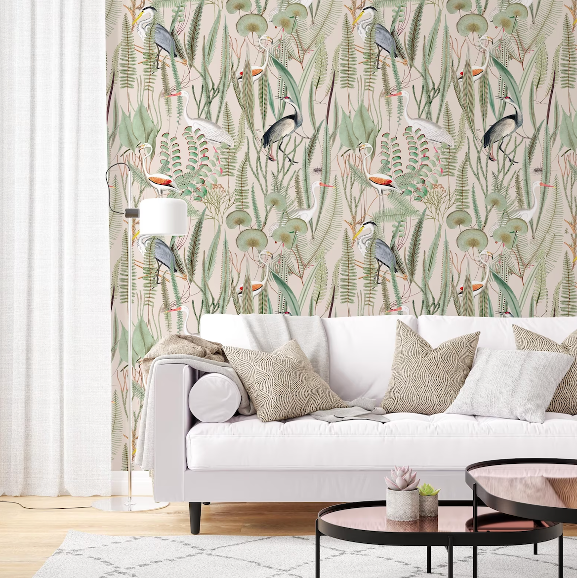 botanical wallpaper