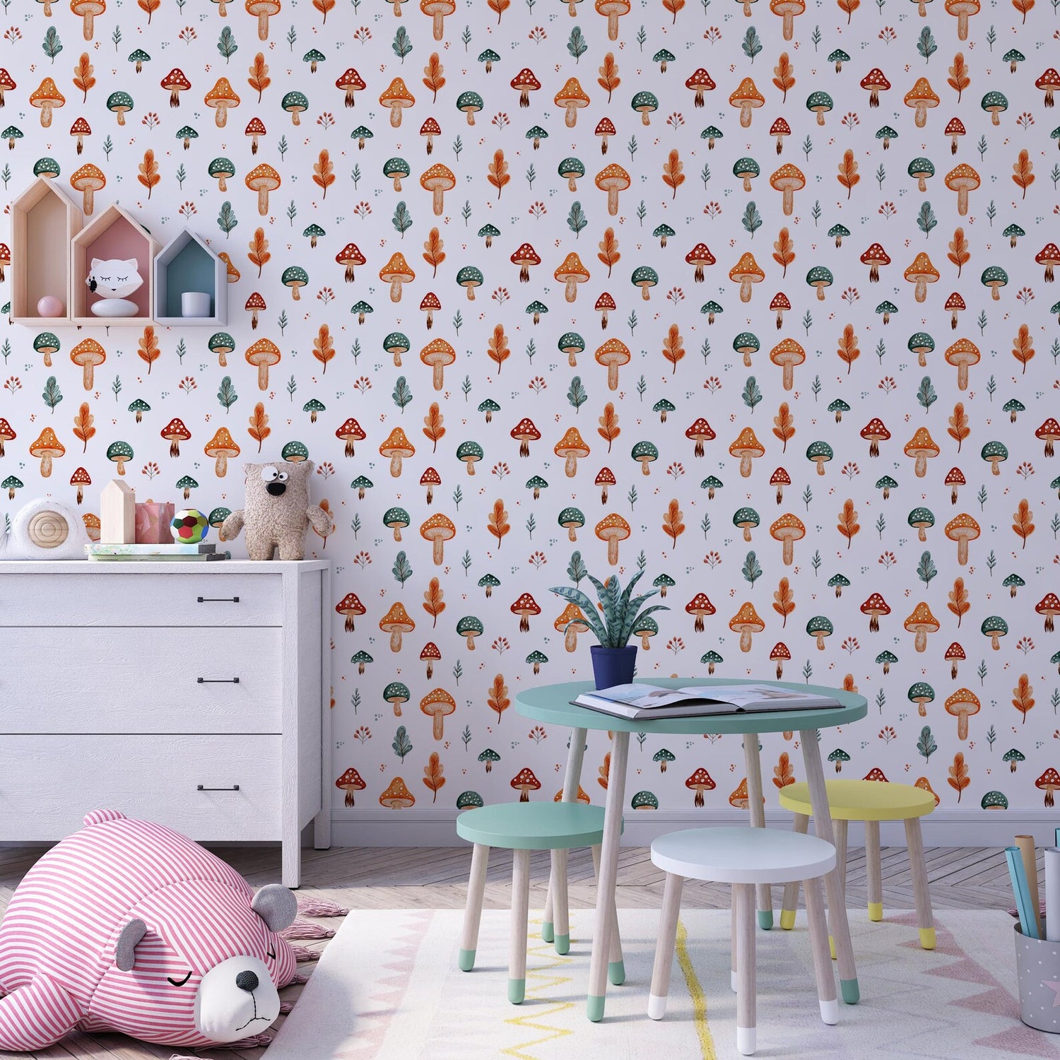 Kids room wallpaper