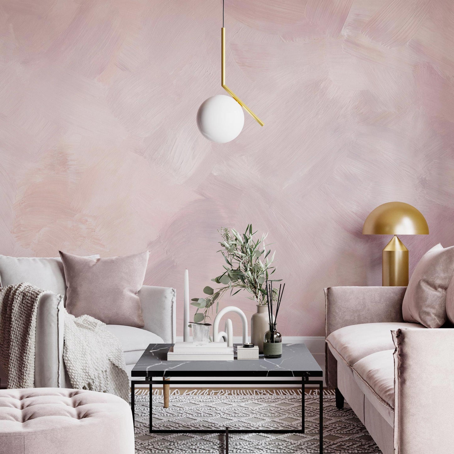 Pink abstract wallpaper
