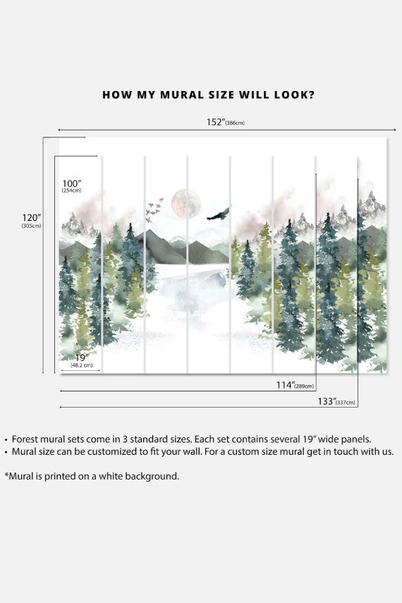 Forest Nursery Wallpaper