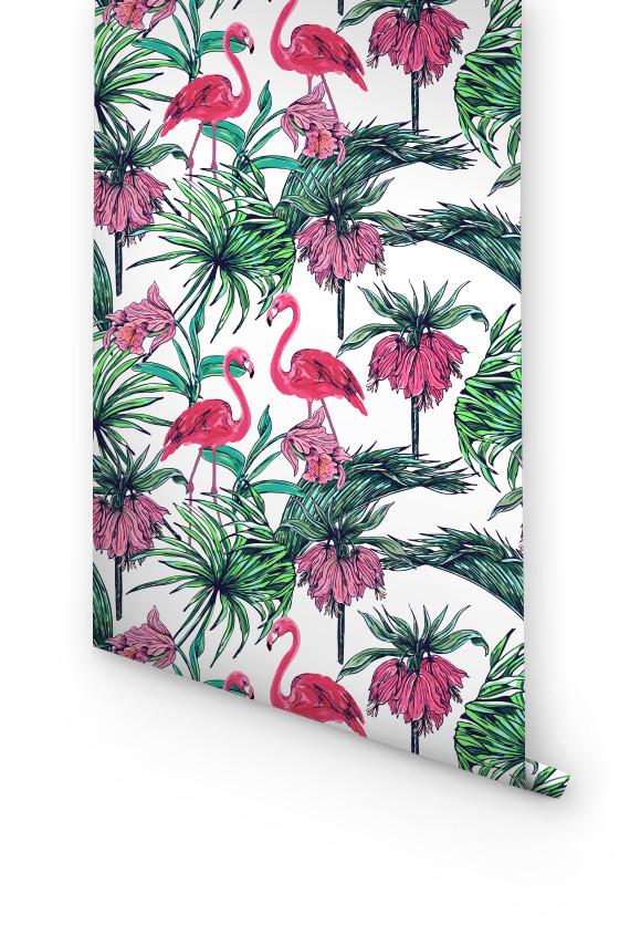 Flamingo Removable Wallpaper