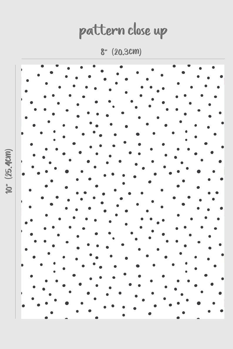 Small Dots Removable Wallpaper