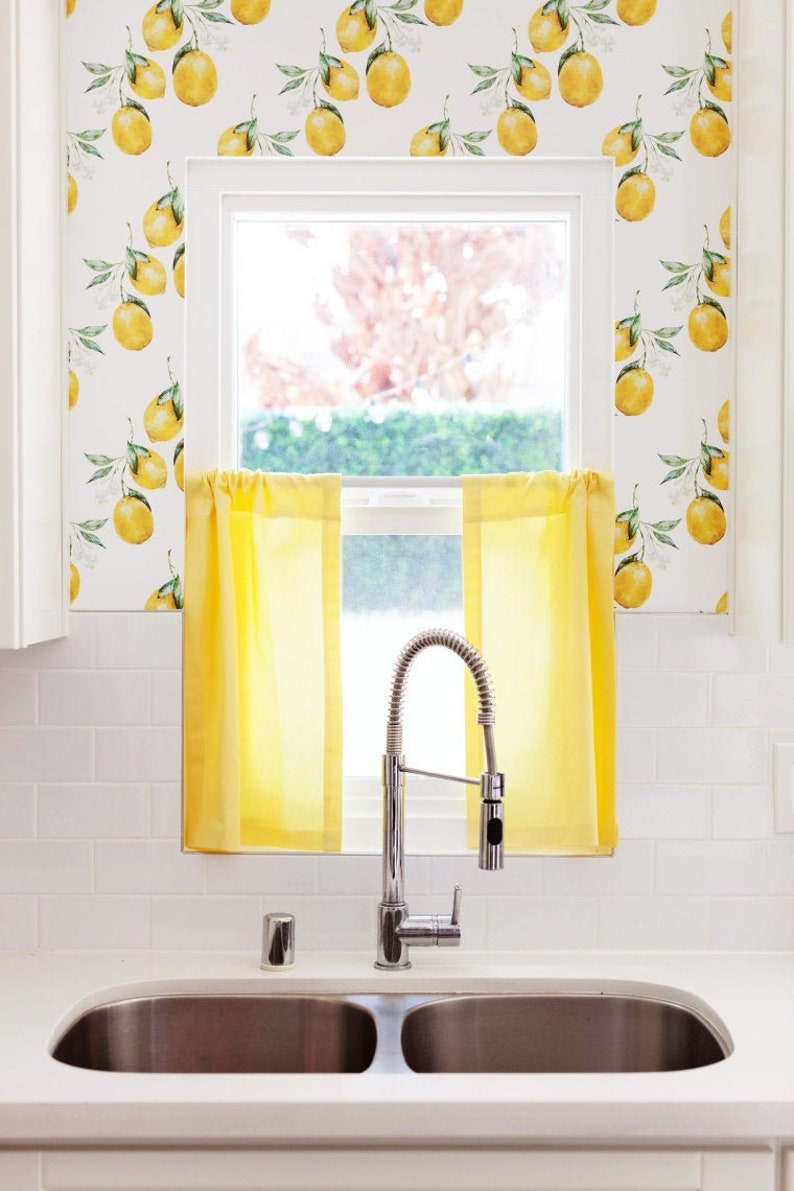 Lemon Removable Wallpaper