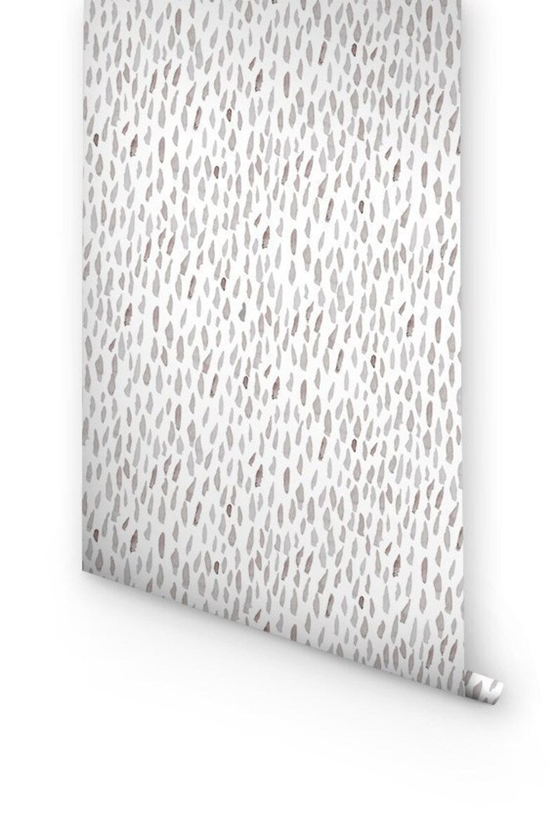 Watercolor Speckles Removable Wallpaper