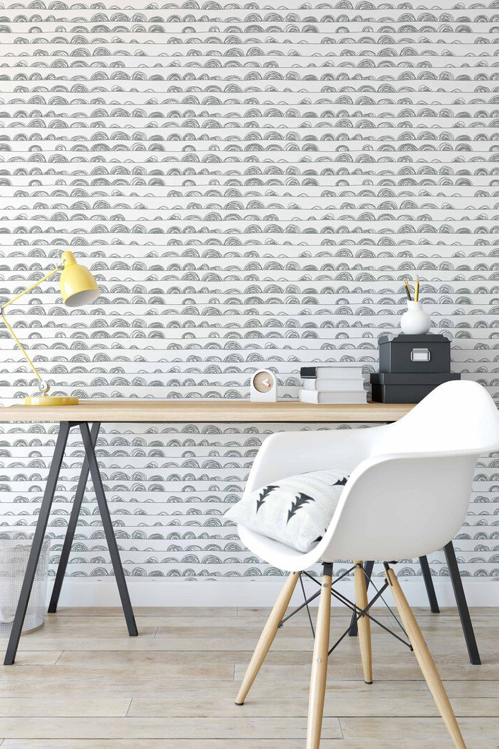 Clouds Pattern Removable Wallpaper